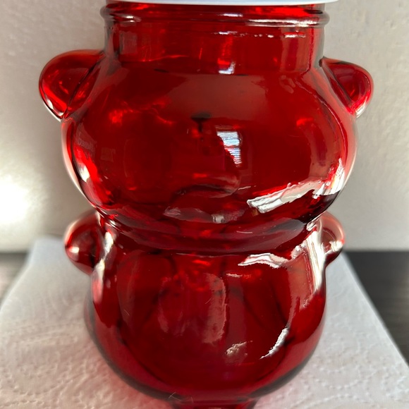 Red Valentine Bear Jar - Picture 3 of 4